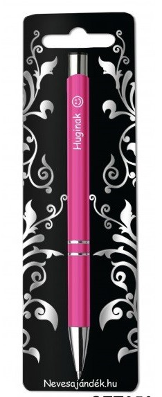 Gravírozott toll, Huginak, pink