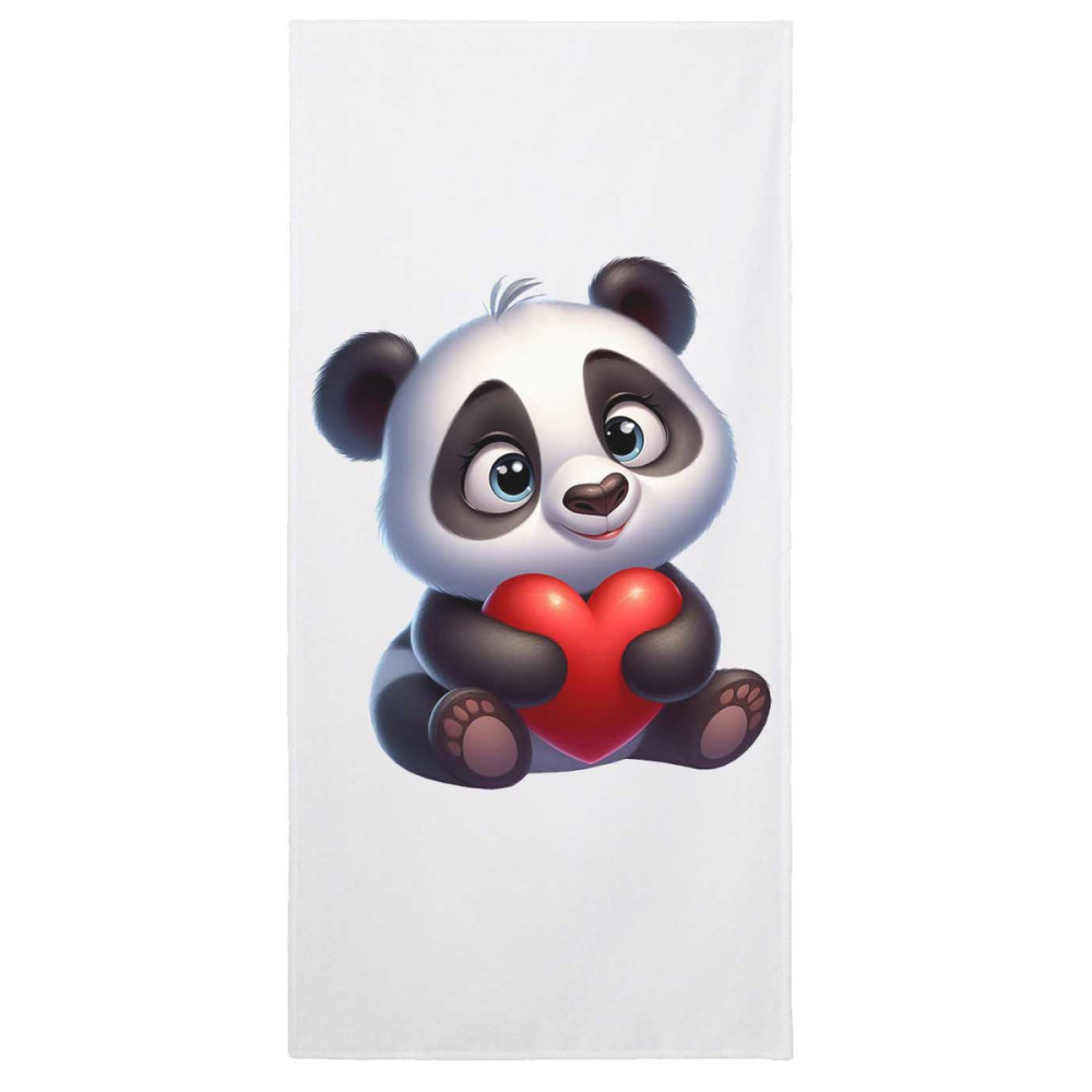Vicces strandtörölköző, Panda maci