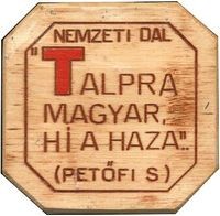 Bambusznád hűtőmágnes - Talpra magyar...