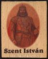 Fa hűtőmágnes, Szent István Fa hűtőmágnes, Szent István